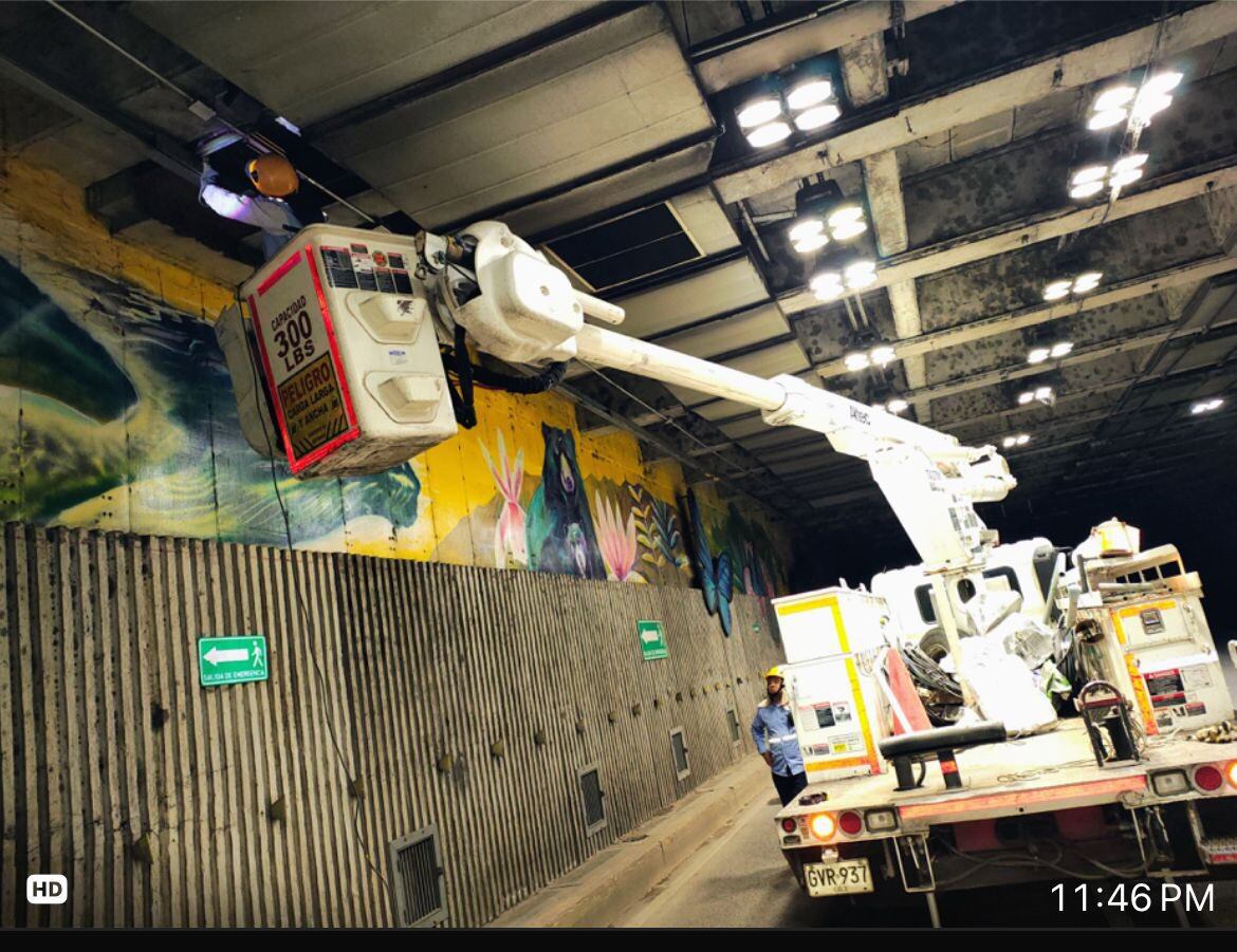 Recuperación de zonas donde se ha afectado la infraestructura de EMCALI / Foto: Empresas Municipales de Cali