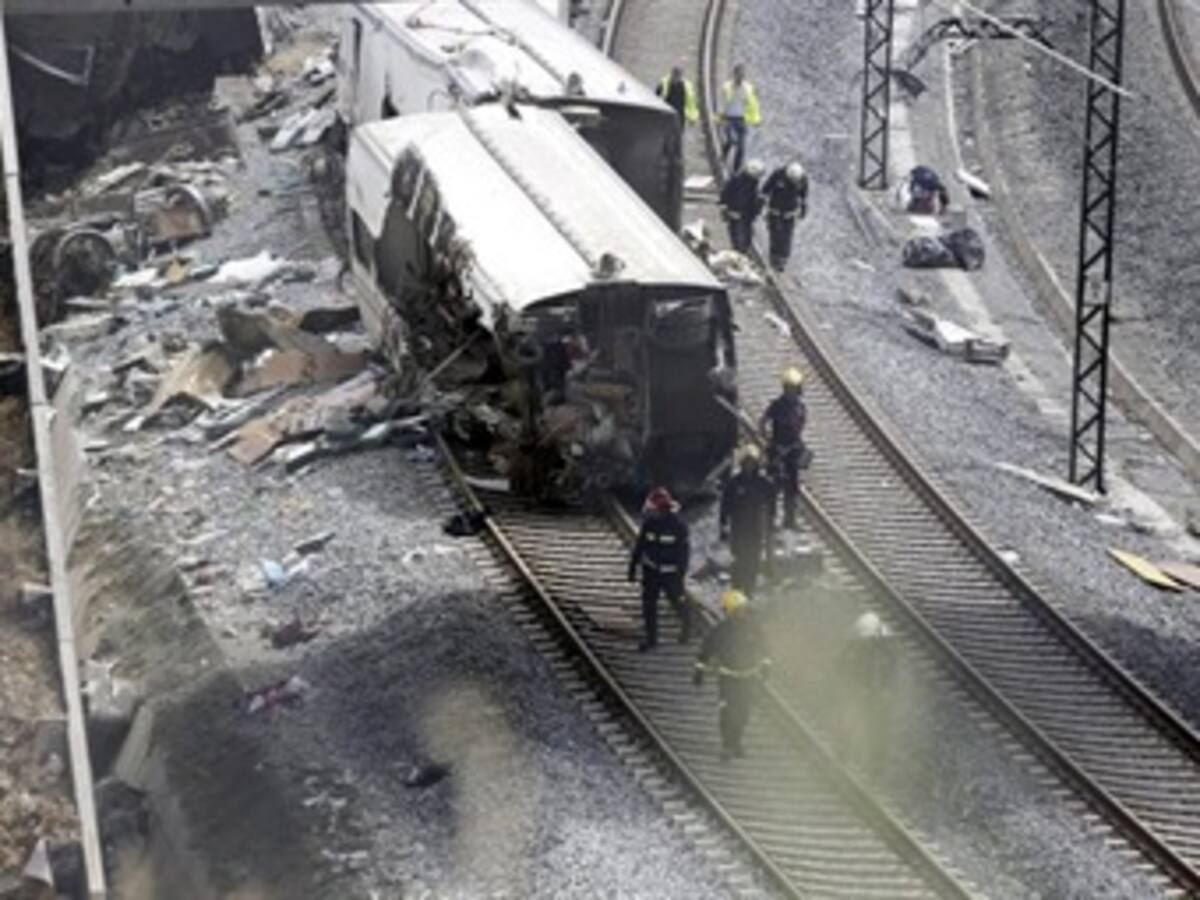 "Voy a 190", dijo maquinista del tren accidentado en España