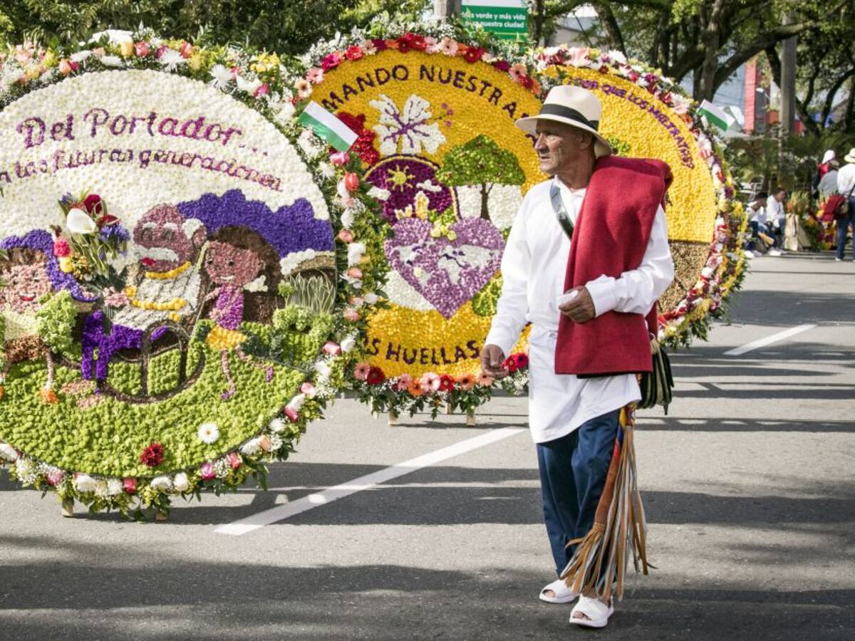 Silleteros : "Se han vendido pocas flores, pero nos ha ido bien"