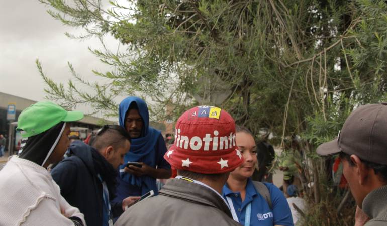 Migrantes venezolanos 