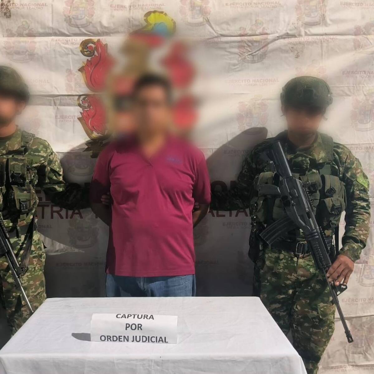 En zona rural de Segovia se escondía uno de los más buscados del Tolima