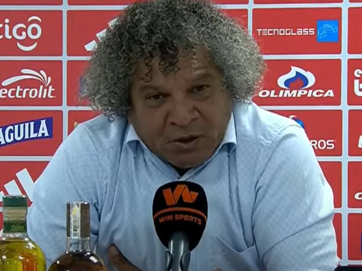 Alberto Gamero, autocrítico tras la derrota: “Junior ganó bien”