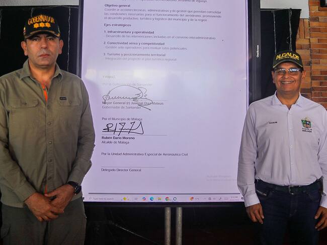 Rubén Darío Moreno, alcalde de Málaga