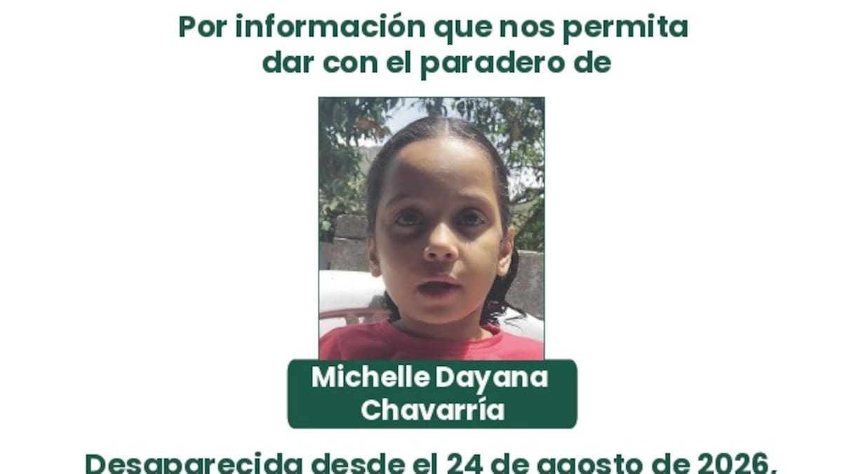 Ofrecen $50 millones para encontrar a niña de 6 años desaparecida en Buriticá, Antioquia