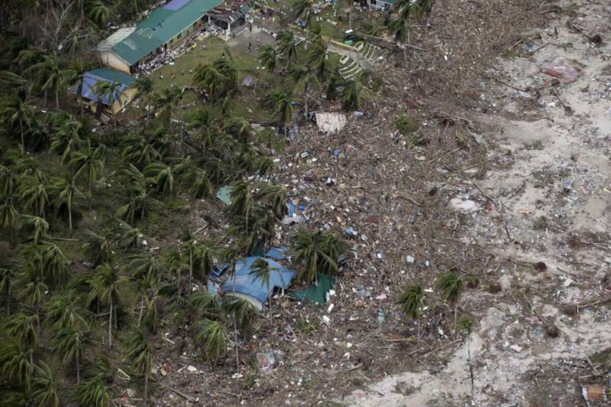 Aspectos de las zonas devastadas por el tifón que durante el fin de semana azotó a Filipinas, hecho que movió a la comunidad internacional a enviar ayuda a millones de afectados.