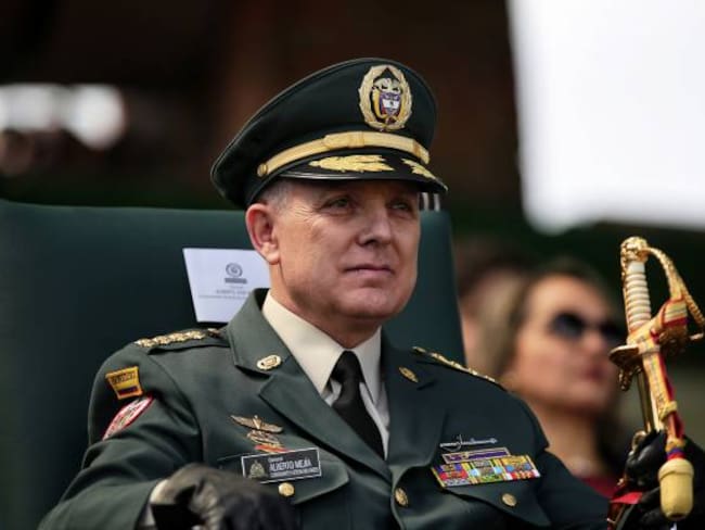 General Alberto José Mejía Ferrero, comandante de las Fuerzas Militares