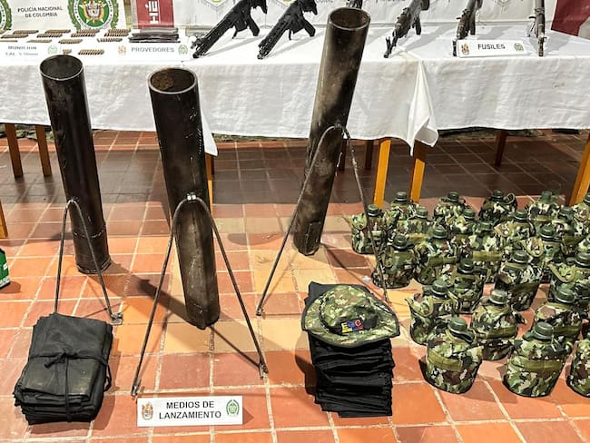 Desmantelado depósito ilegal perteneciente al Clan del Golfo en el sur de Bolívar