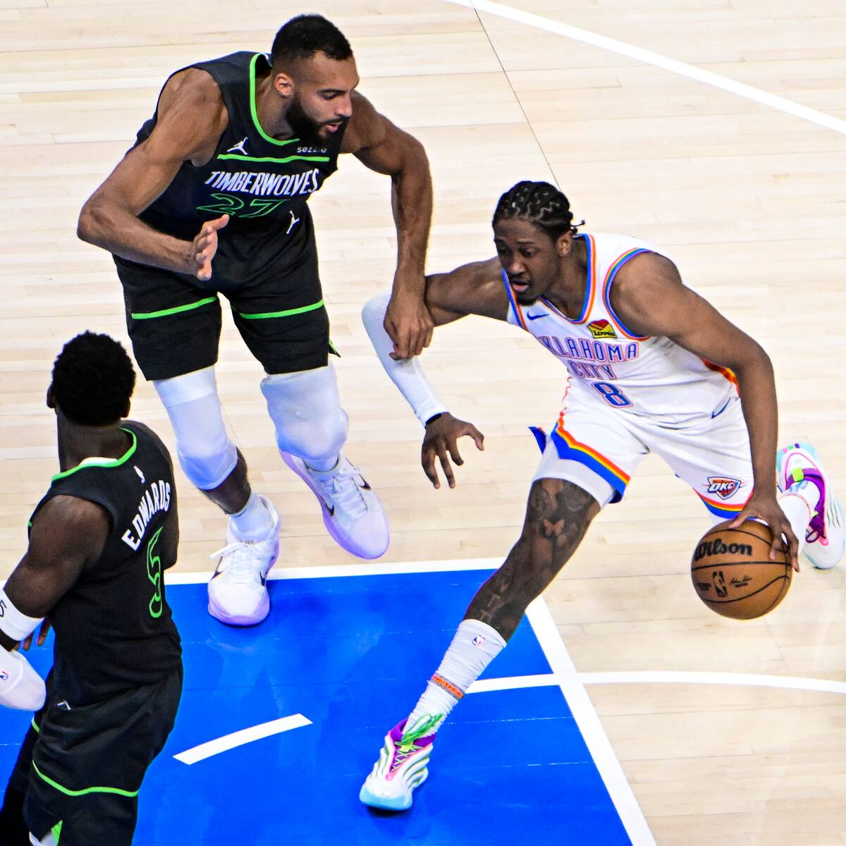 NBA: Oklahoma City Thunder vence a Minnesota Timberwolves en las finales de Conferencia Oeste