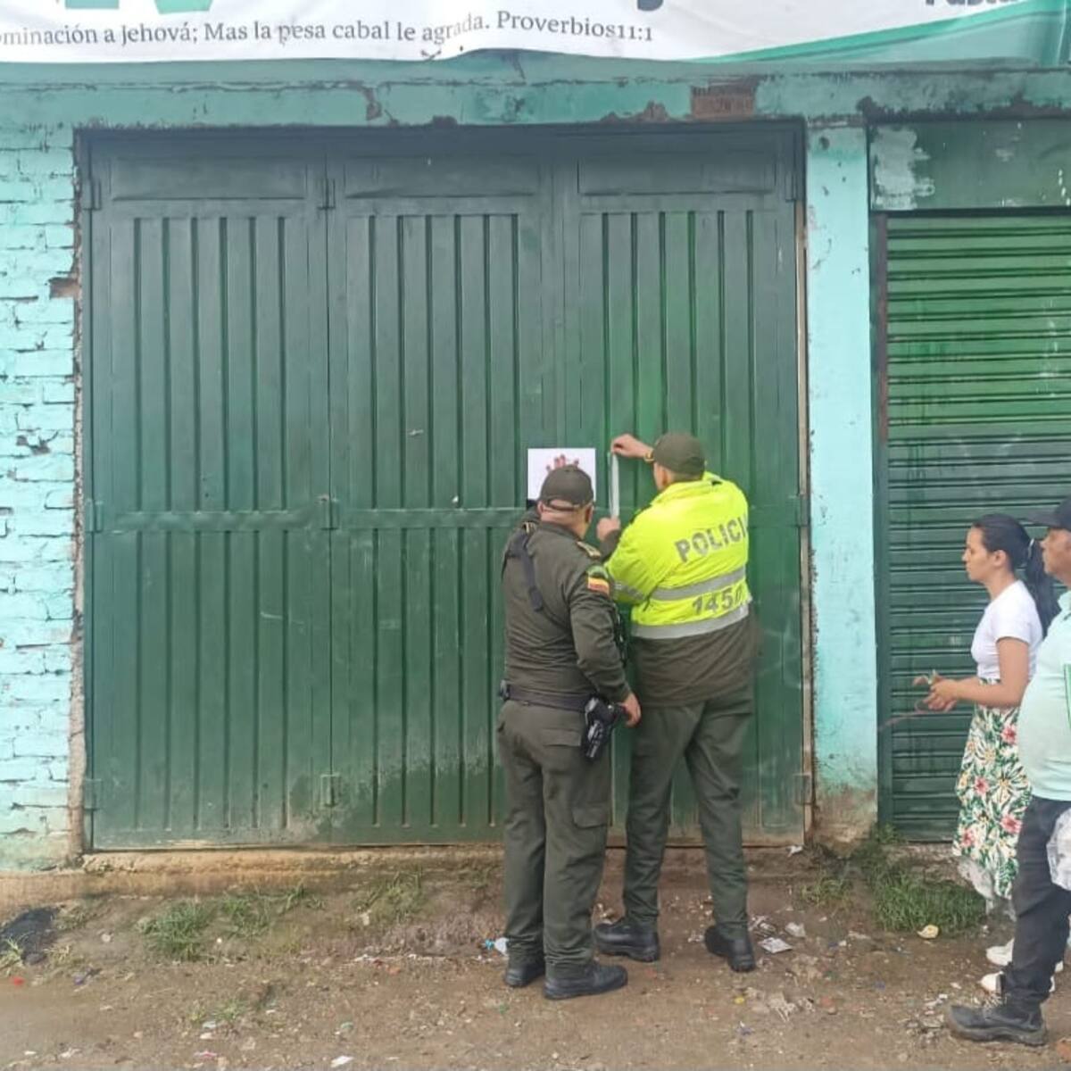 Policía interviene chatarrerías de Ibagué para combatir el delito de receptación