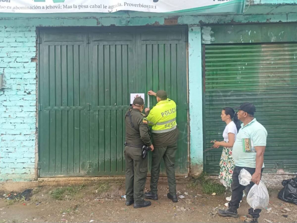 Policía interviene chatarrerías de Ibagué para combatir el delito de receptación