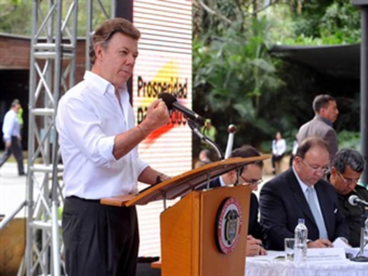 "Colombia domará la liebre que saltó en la preparación de la Cumbre de las Américas": Santos