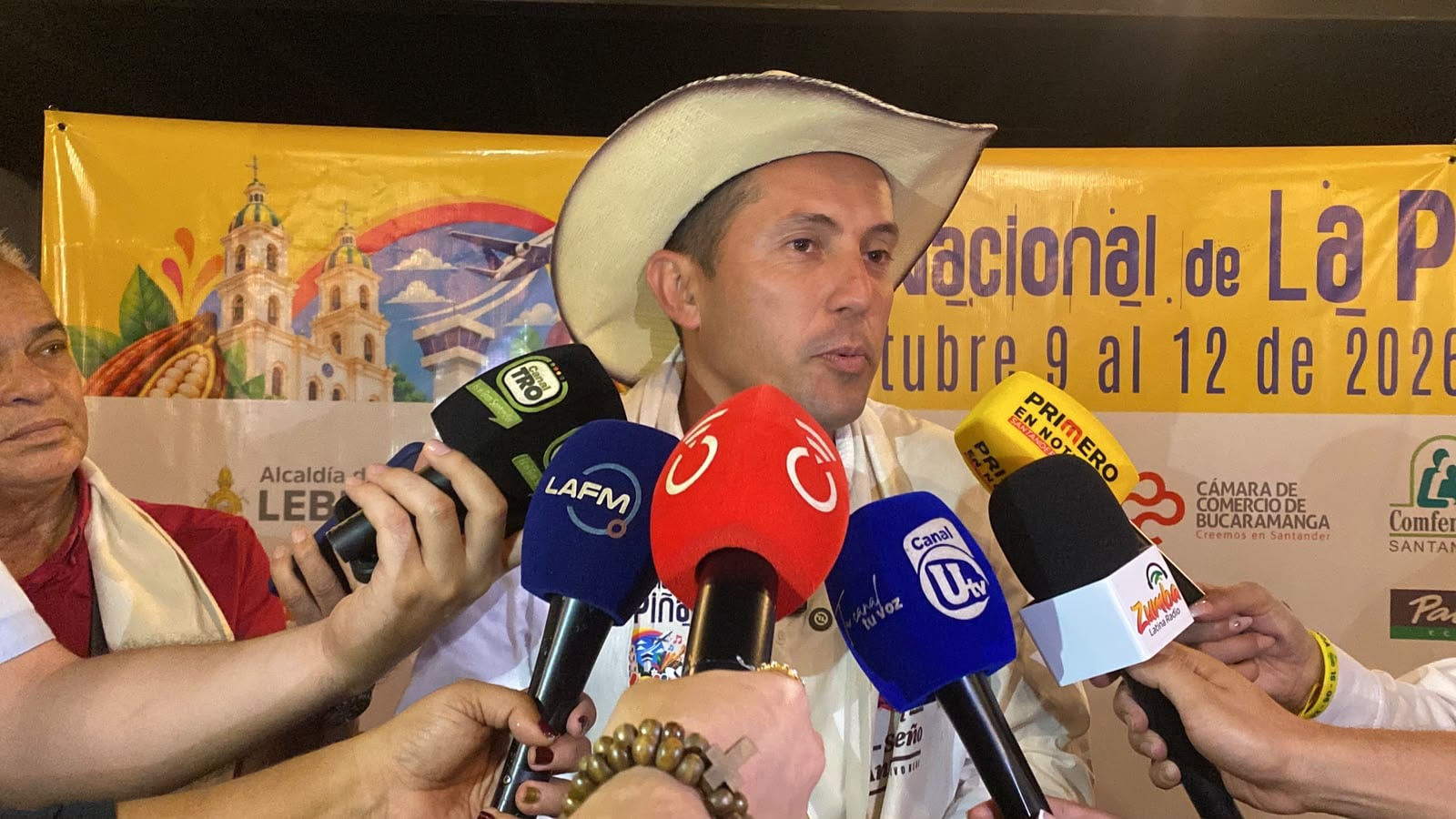 Lebrija celebra 150 años con la feria nacional de la piña y una apuesta por el turismo. Foto: Caracol Radio. 