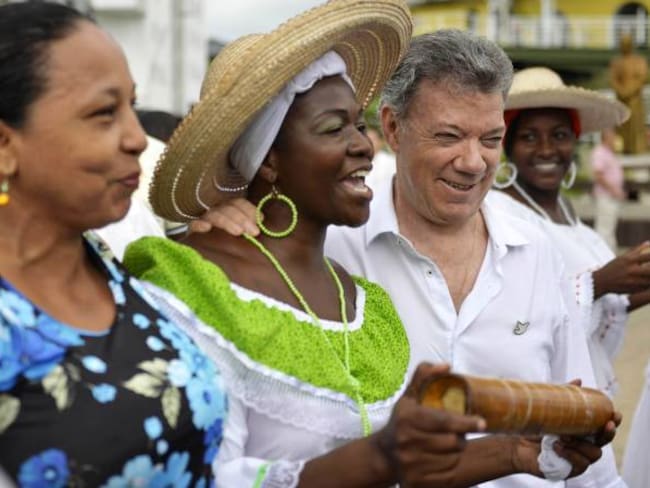 Santos pide a la comunidad Afro apoyar el plebiscito por la paz