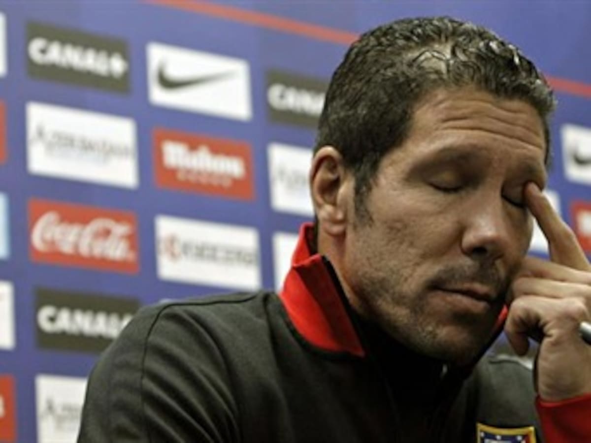 Simeone prefiere "no opinar" sobre la convocatoria de Falcao a la Selección Colombia