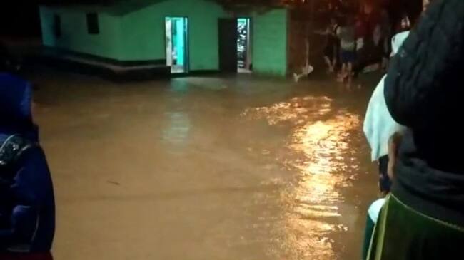 Lluvias generan emergencia en el municipio de Convención