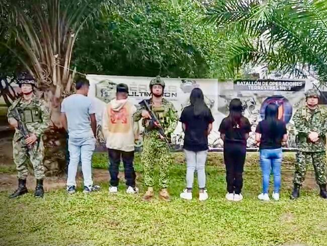 disidencias se sometieron a la justicia en Caquetá. Foto Ejercito Caquetá