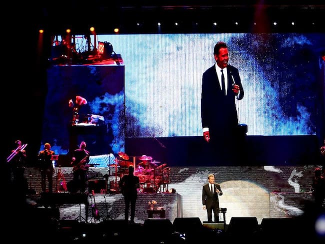 El increíble concierto de Luis Miguel en Bogota