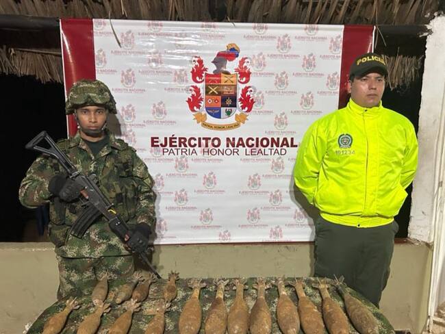 Ejército incautó armamento con el que el Clan del Golfo atentaría contra militares en Meta