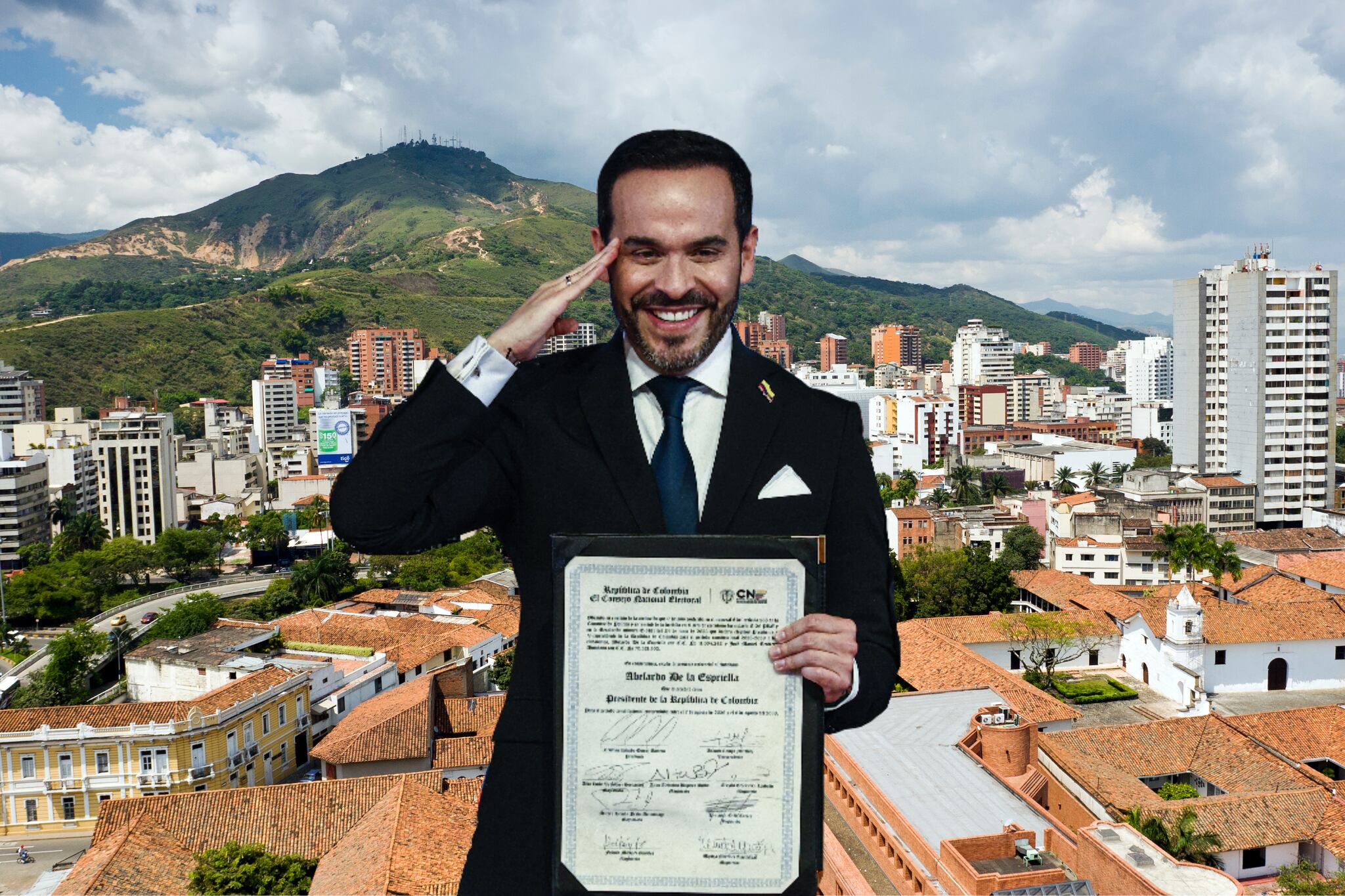 Imagen de Cali tomada de Getty Imagenes (Autor: Juan Madrigal Photo) // Imagen de Abelardo de la Espriella tomada de Getty imagenes (Autor: A Anadolu / Colaborador)