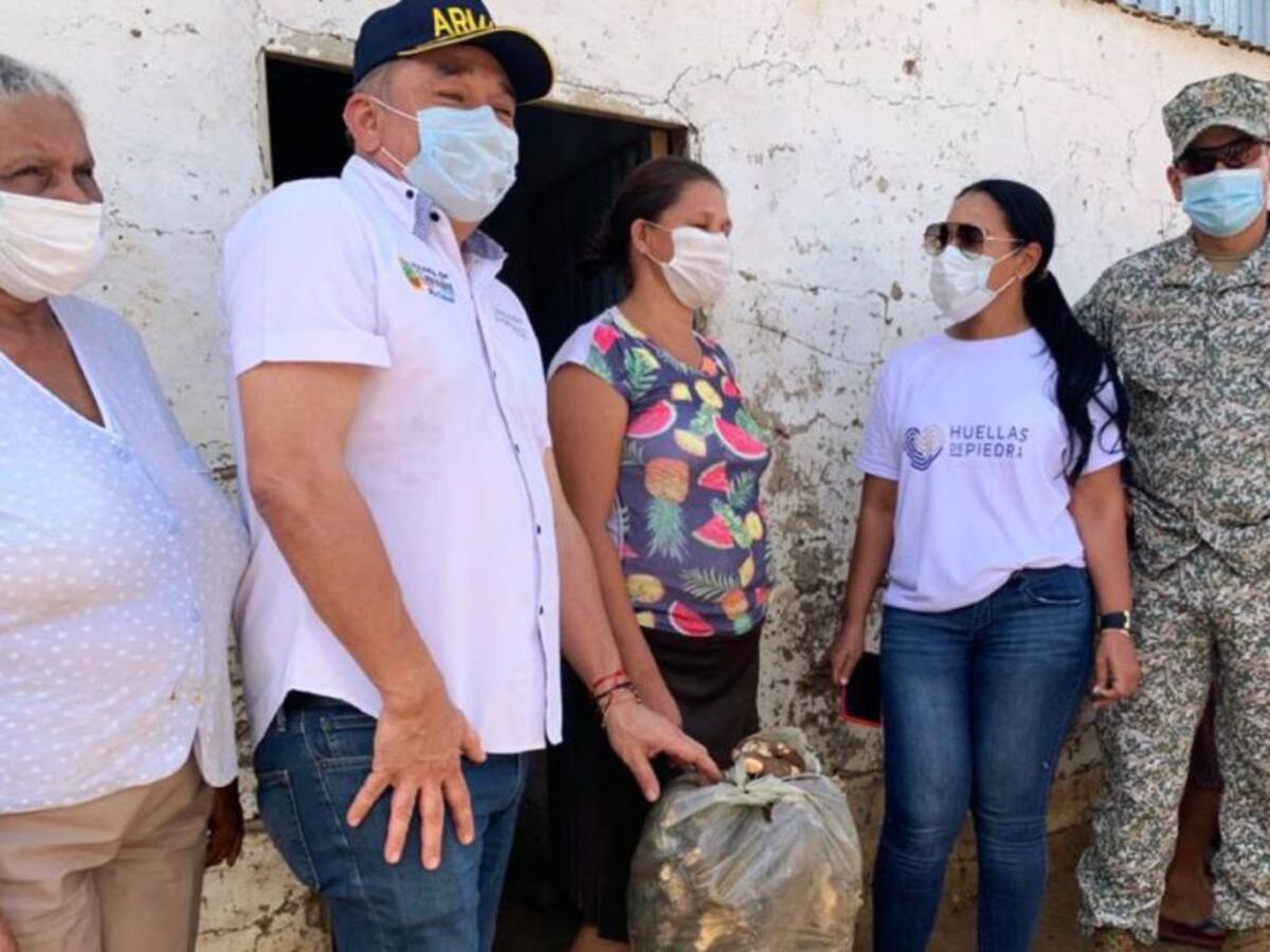 Donan 100 toneladas de yuca y 60 de ñame a familias de Bolívar