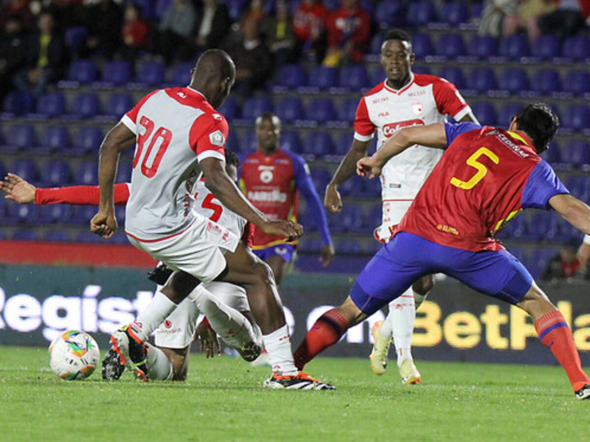 Santa Fe cae en su visita al Deportivo Pasto y queda prácticamente eliminado