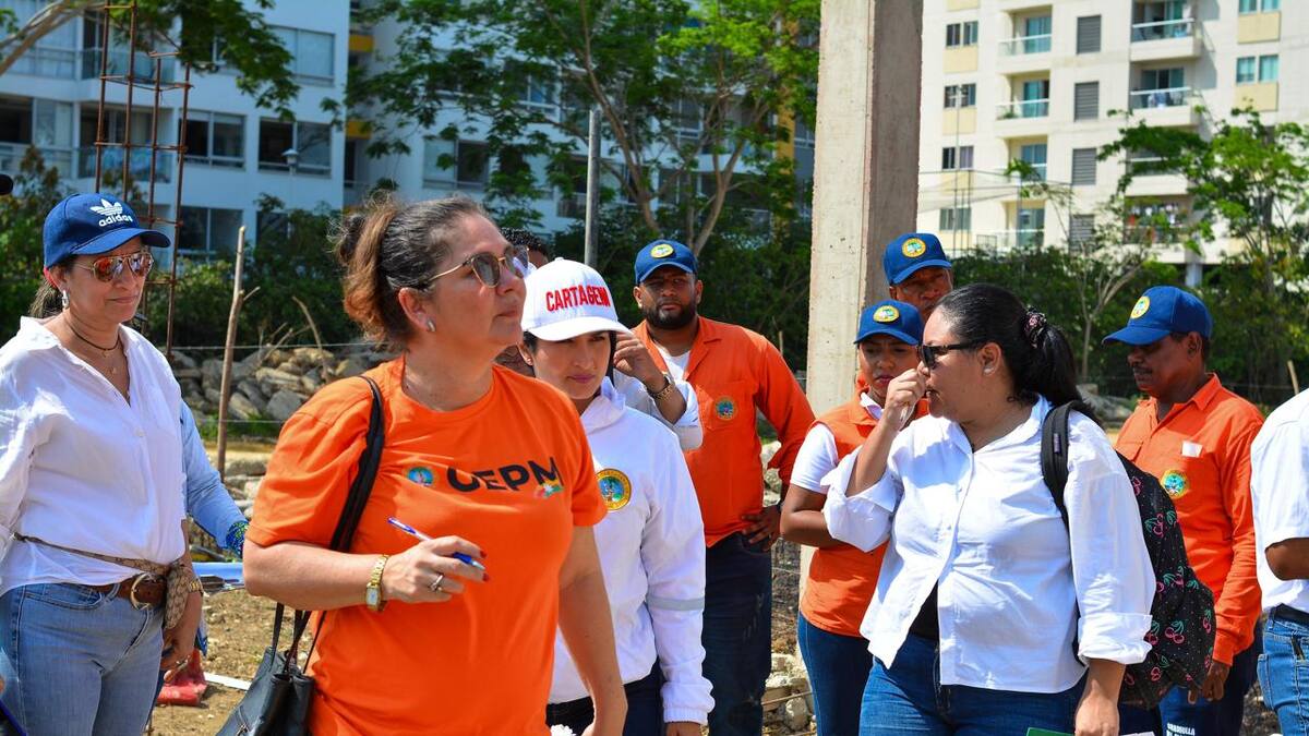 Control urbano inspeccionó predios en la entrada al barrio La Providencia