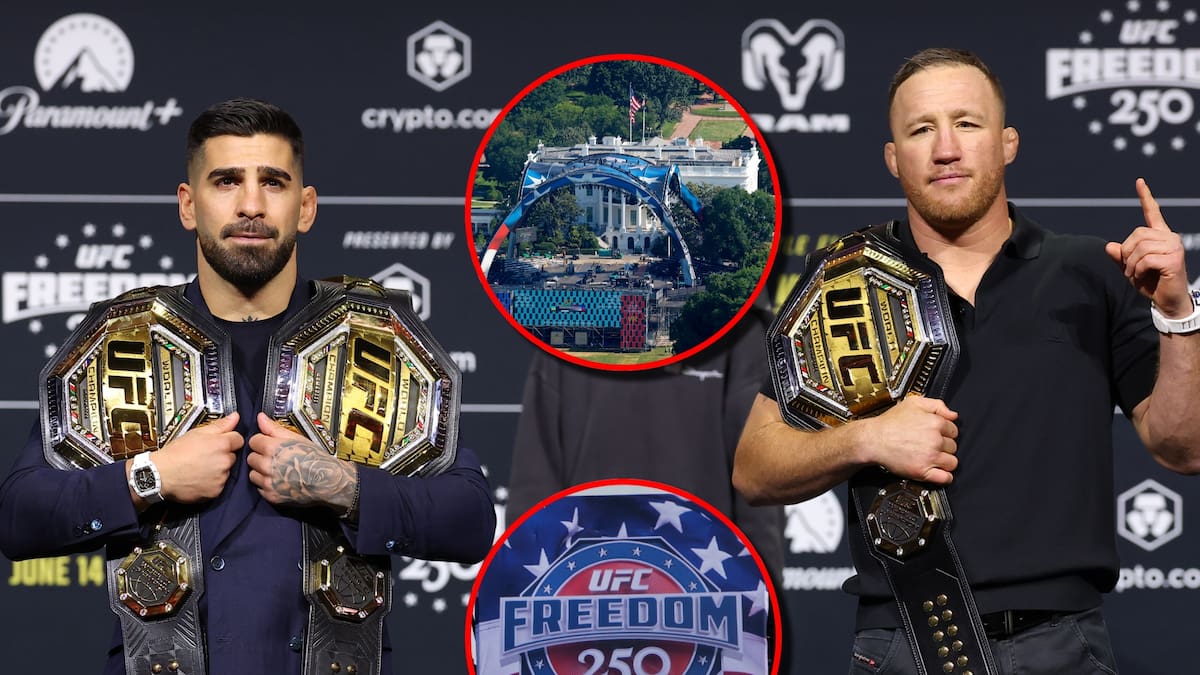 UFC Casa Blanca: hora y por dónde ver en Colombia la pelea Topuria vs. Gaethje en evento Freedom 250