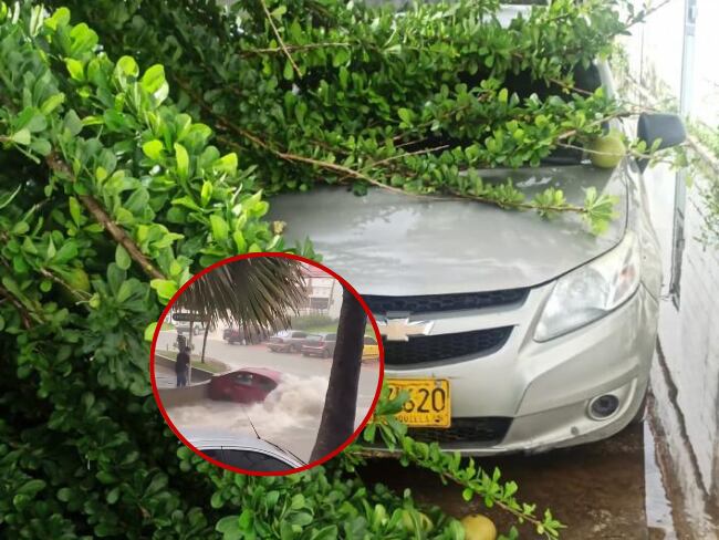 Cuerpo de Bomberos no reportó personas lesionadas en medio de las emergencias.