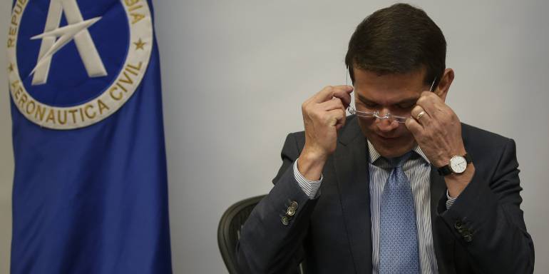 El exdirector de la Aeronáutica Civil, Alfredo Bocanegra