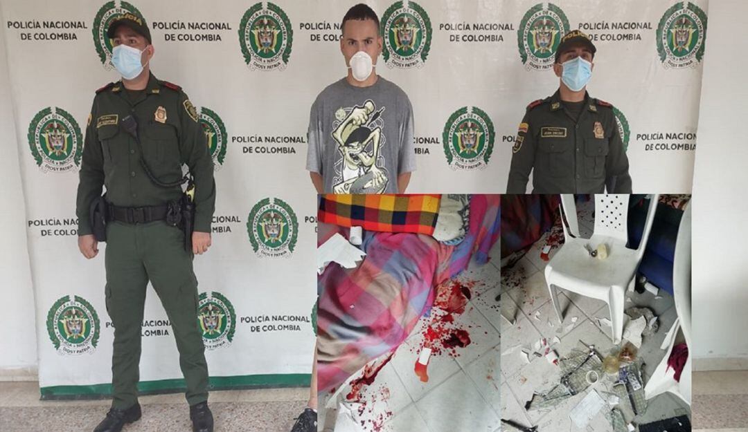 En Neiva, un hombre golpeó brutalmente a una adulta mayor.