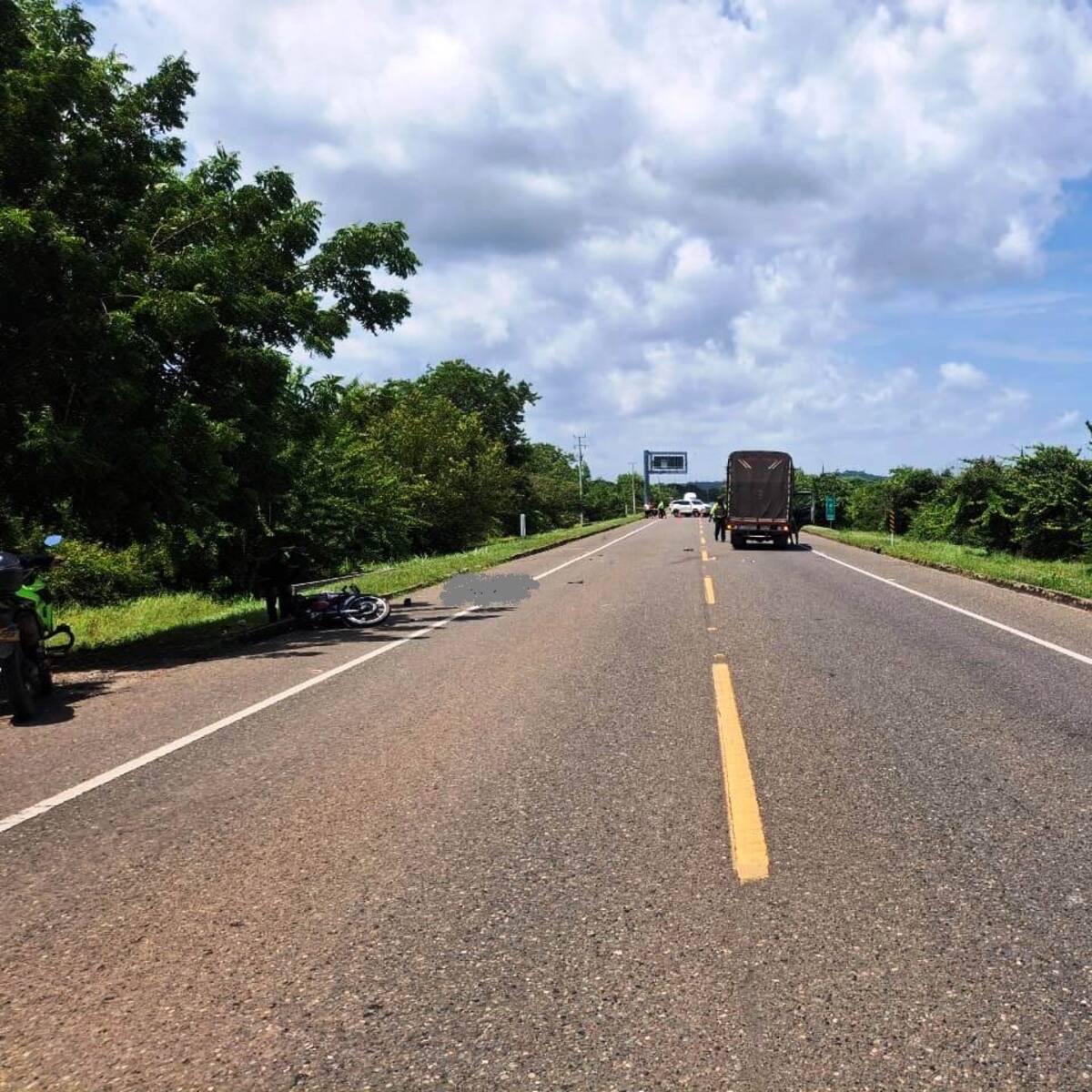 Motociclista muerto y acompañante herido por accidente entre Cartagena y Barranquilla