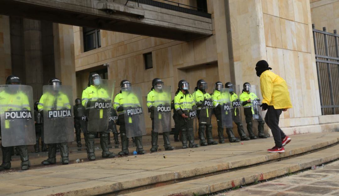 Manifestaciones en Bogotá