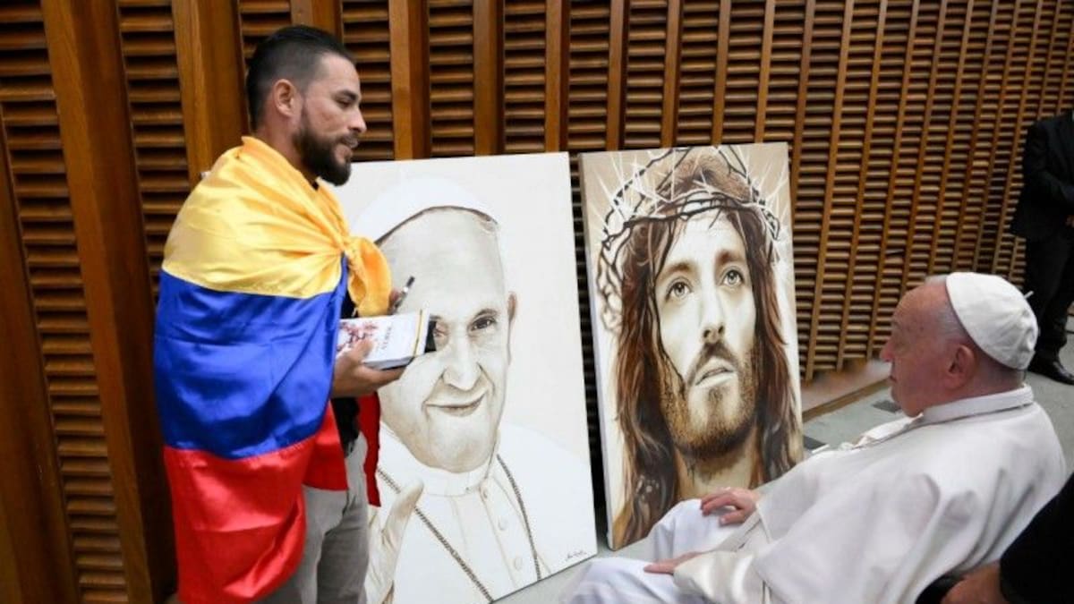 Café, arte y fe, un talento huilense que llegó hasta el Vaticano