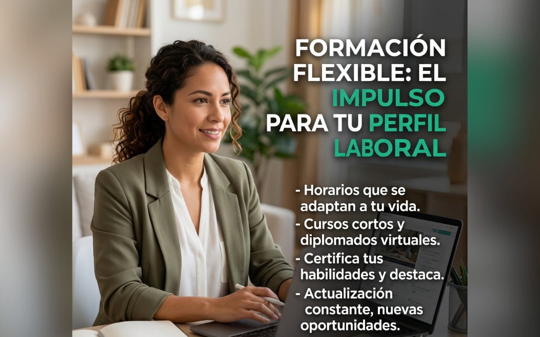 La formación flexible toma fuerza entre quienes buscan mejorar su perfil laboral, ¿por qué?
