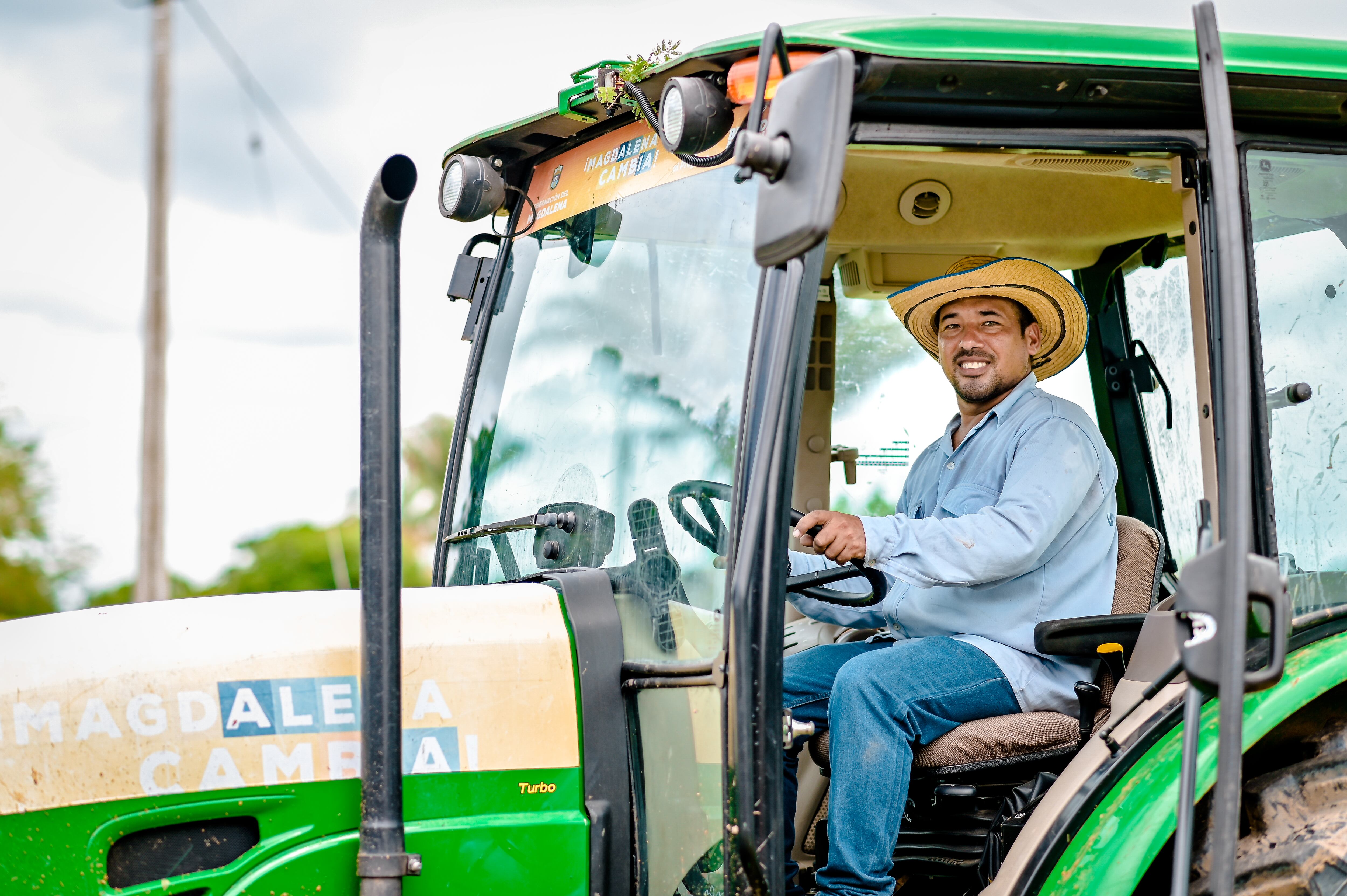 Campesino del sur del Magdalena, beneficiado del programa 'Brigadas Agrarias' (Foto: cortesía)