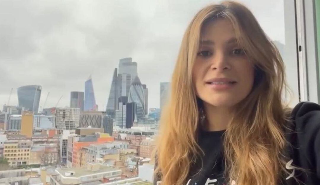 Laura Arbeláez, colombiana en Londres, Inglaterra.