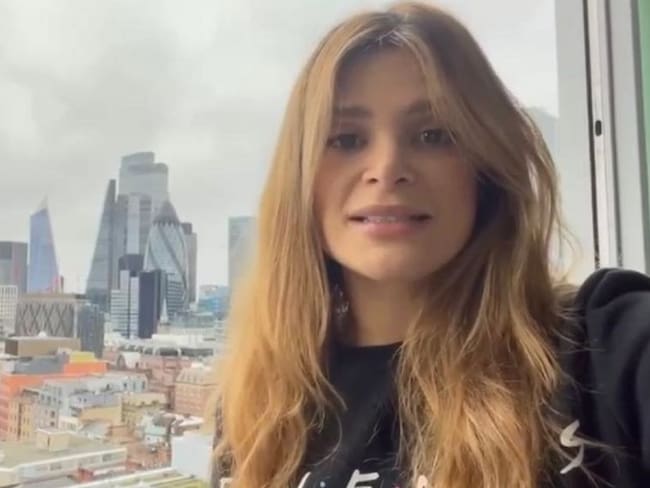 Laura Arbeláez, colombiana en Londres, Inglaterra.