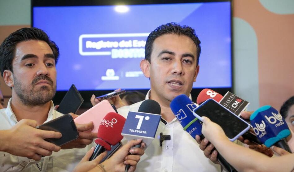 Registrador Alexander Vega en Barranquilla./ Foto: Registraduría Nacional