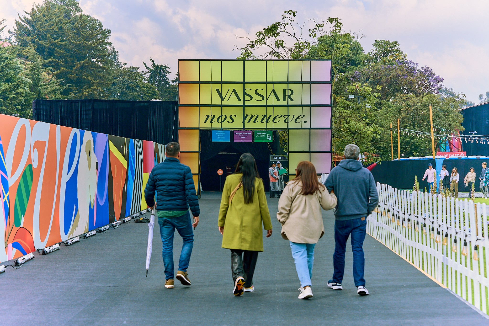 Imágenes de referencia del festival Vassar (Crédito: suministrada)
