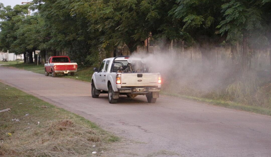 Fumigación contra el virus del Dengue