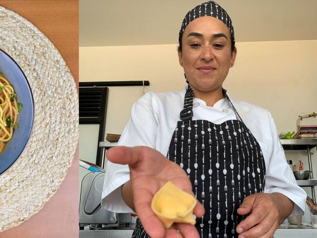 Diana Pinilla es la dueña de Vecchia, un pequeño restaurante italiano.