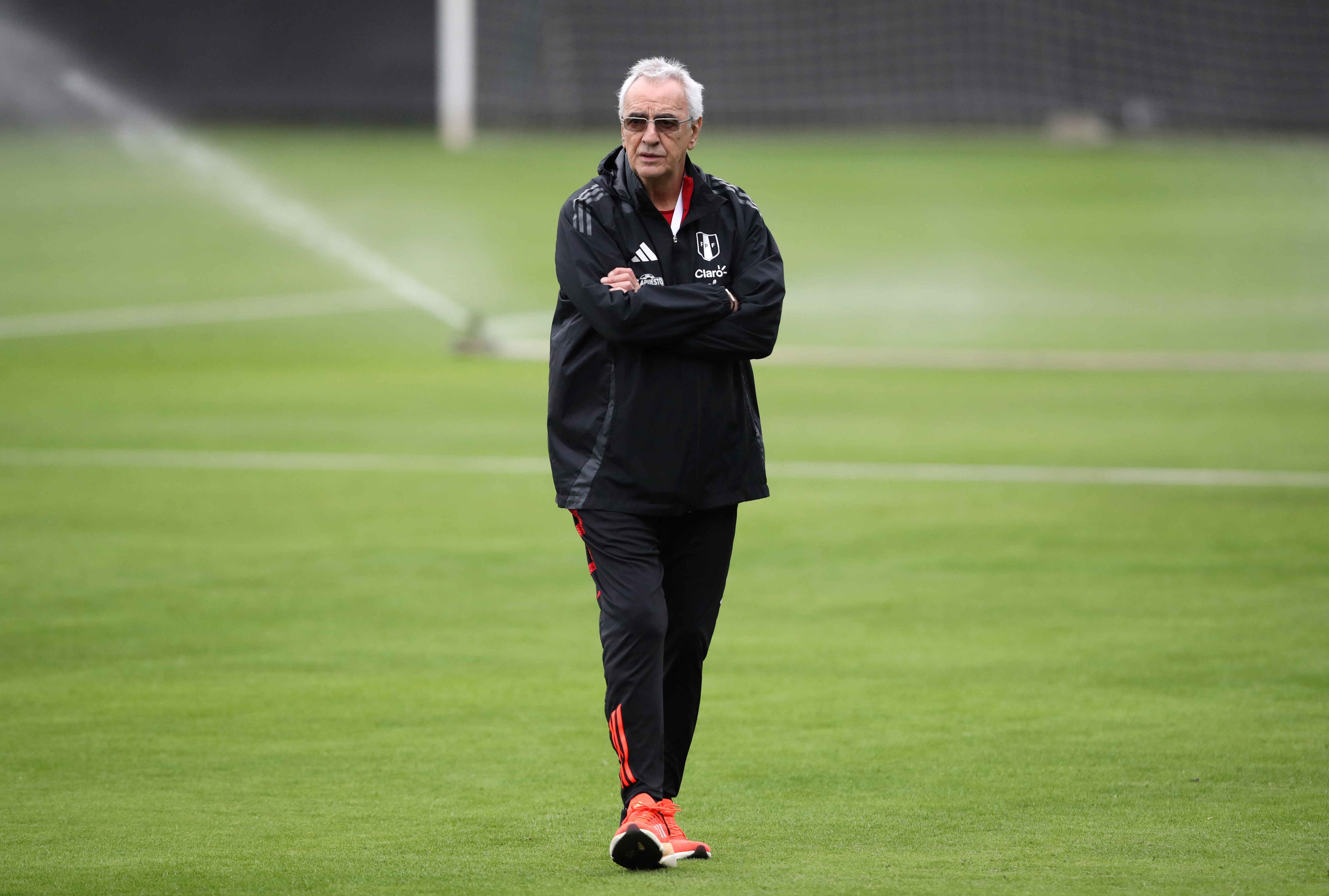 El entrenador de la selección peruana de fútbol, Jorge Fossati. EFE/ Paolo Aguilar