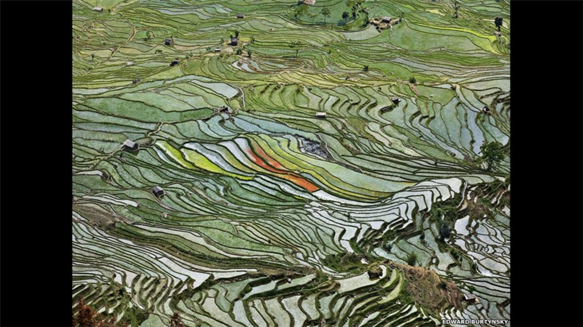 El fotógrafo canadiense Edward Burtynsky ha pasado los últimos seis años documentando la forma en la que usamos el agua. (Delta del río Colorado #2, cerca de San Felipe, Baja, México, 2011)