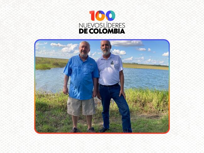 Jorge Londoño y Alejandro Olaya, creadores de la Fundación Palmarito. | Foto: cortesía Fundación Palmarito