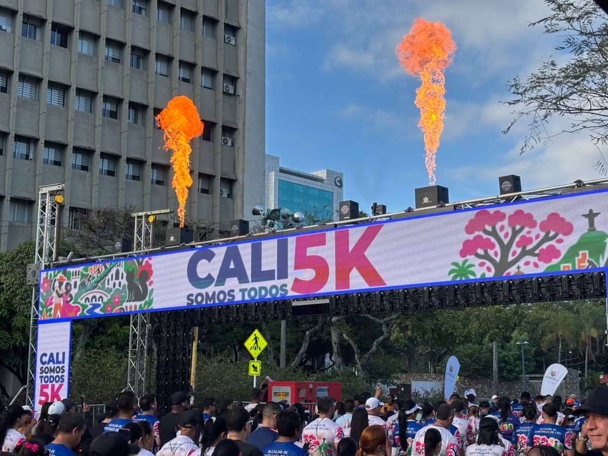 Más de 7.000 personas corrieron por la solidaridad en la carrera Cali Somos Todos 5K