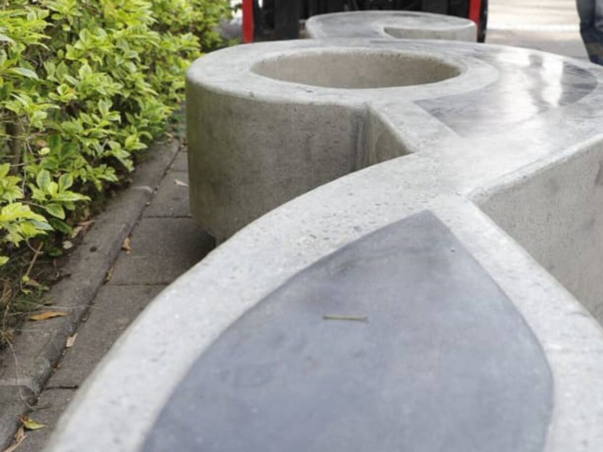 Parque Bolívar de Ibagué estrena mobiliario