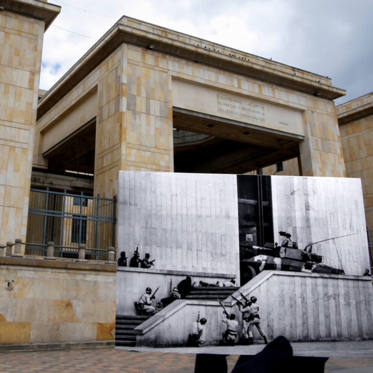 Crean centro de memoria por conmemoración de los 38 años del Palacio de Justicia