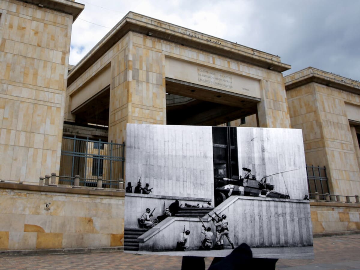 Crean centro de memoria por conmemoración de los 38 años del Palacio de Justicia