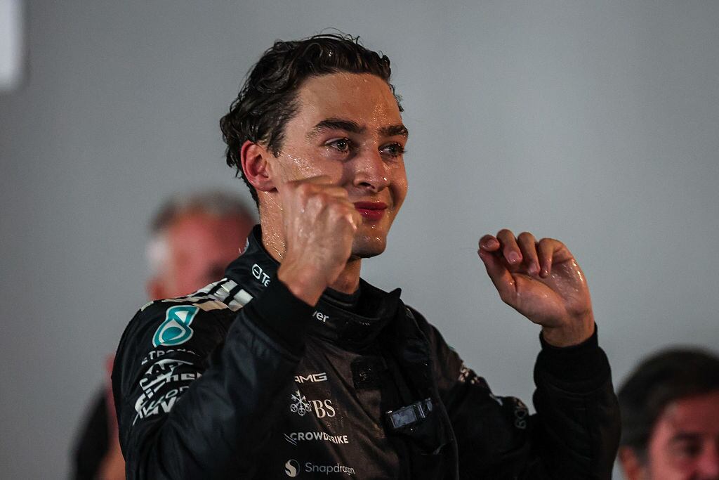 George Russell, ganador del GP de Singapur / Getty Images