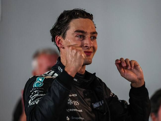 George Russell, ganador del GP de Singapur / Getty Images